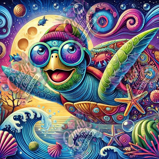 Tortue Cosmic 90x90 cm