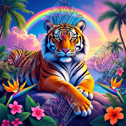 Le Souffle de la Jungle 60x60 cm