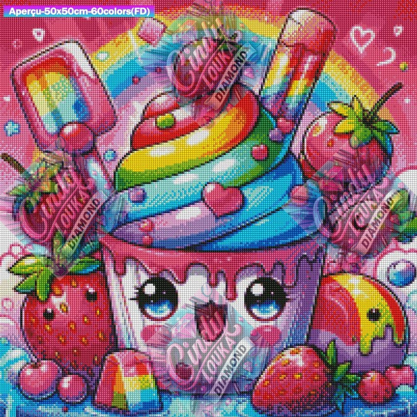Fraisy Fun 50x50 cm