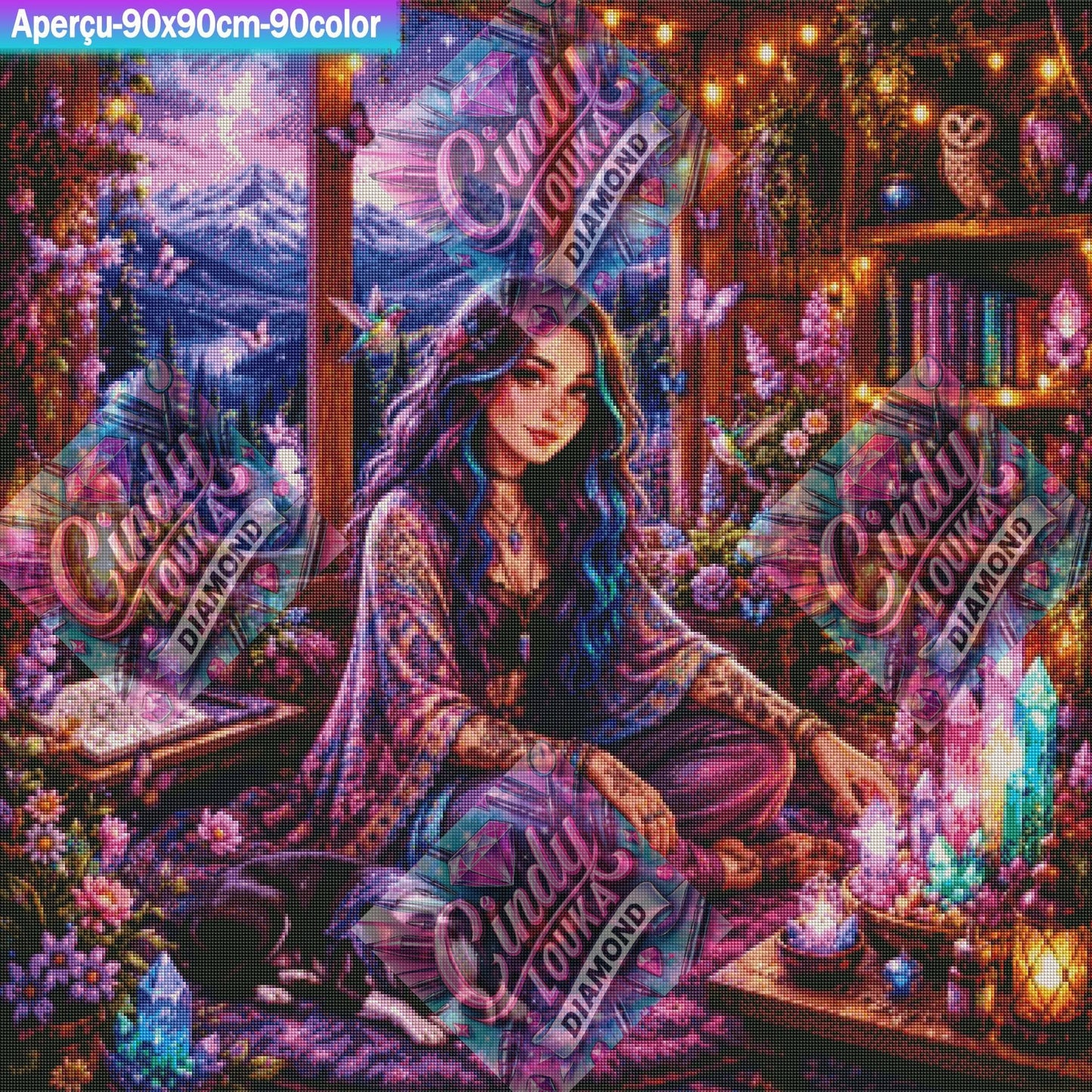 La Bohème Enchantée 90x90 cm