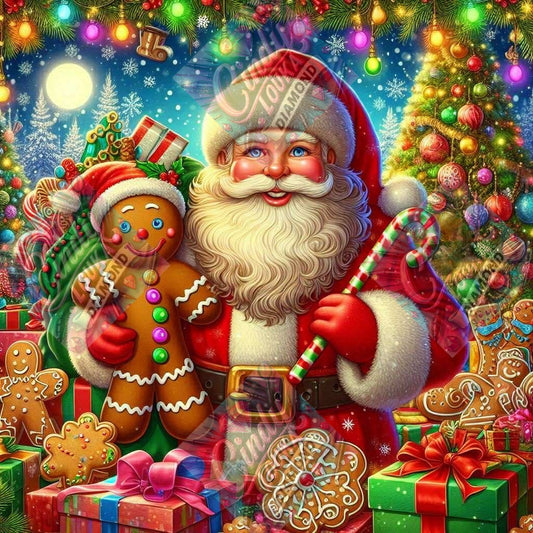 Magie sous le Sapin 90x90 cm