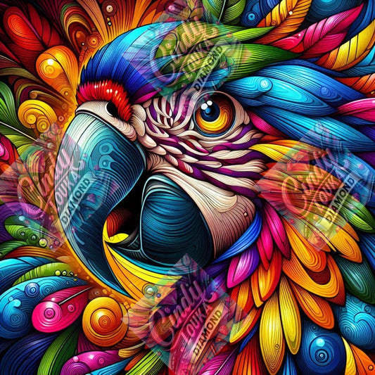 Reflets d'Amazonie 60x60 cm