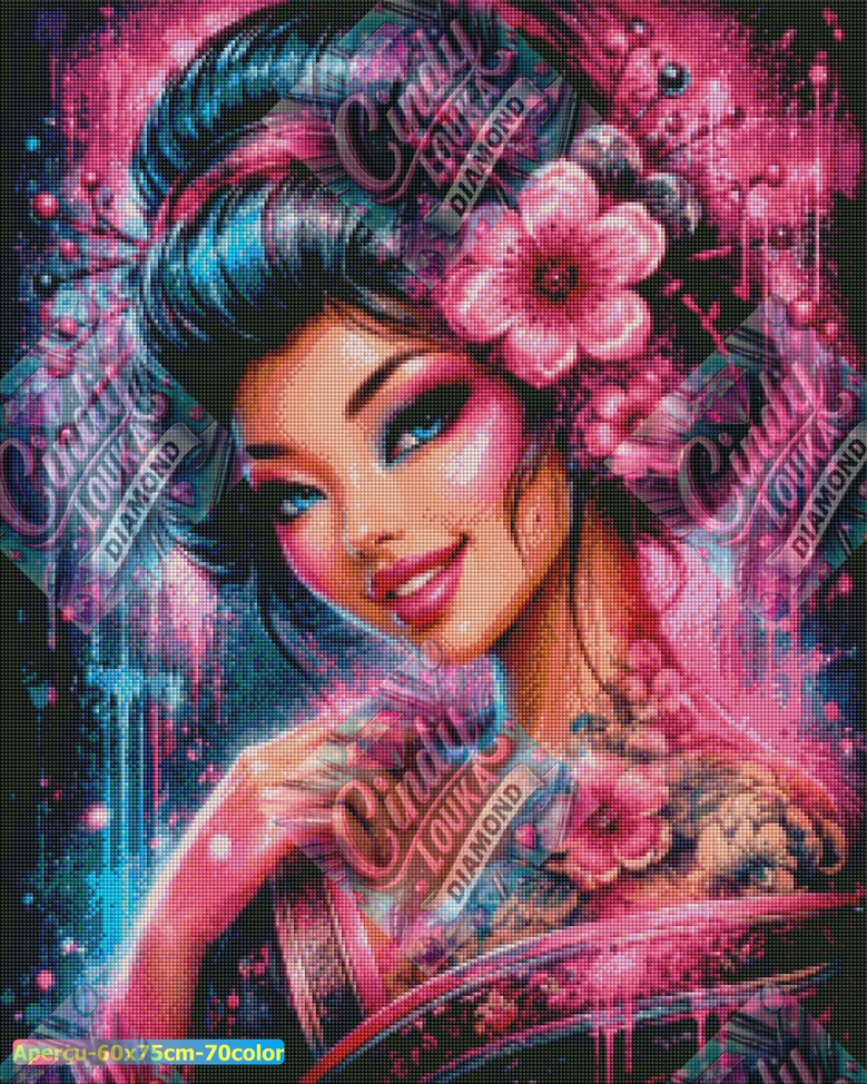 Éclat de Sakura 60x75 cm