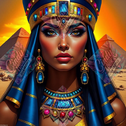 La Reine du Nil Éternel 70x70 cm