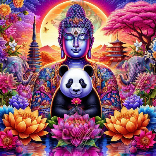 Jardin Zen du Ciel et de la Terre 60x60 cm