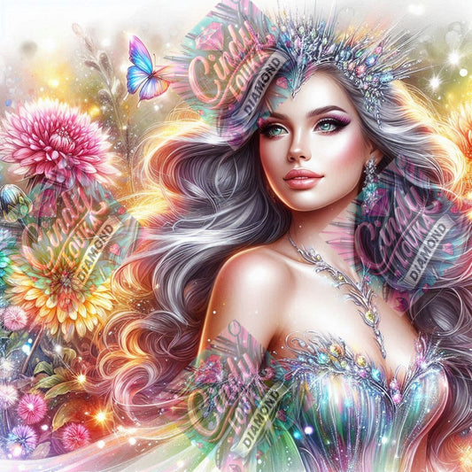 Sérénité Cristalline 60x60 cm