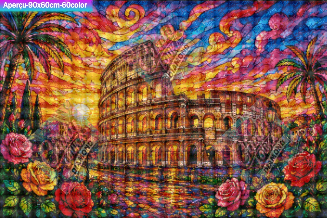 Le Colisée des Rêves 60x90 cm