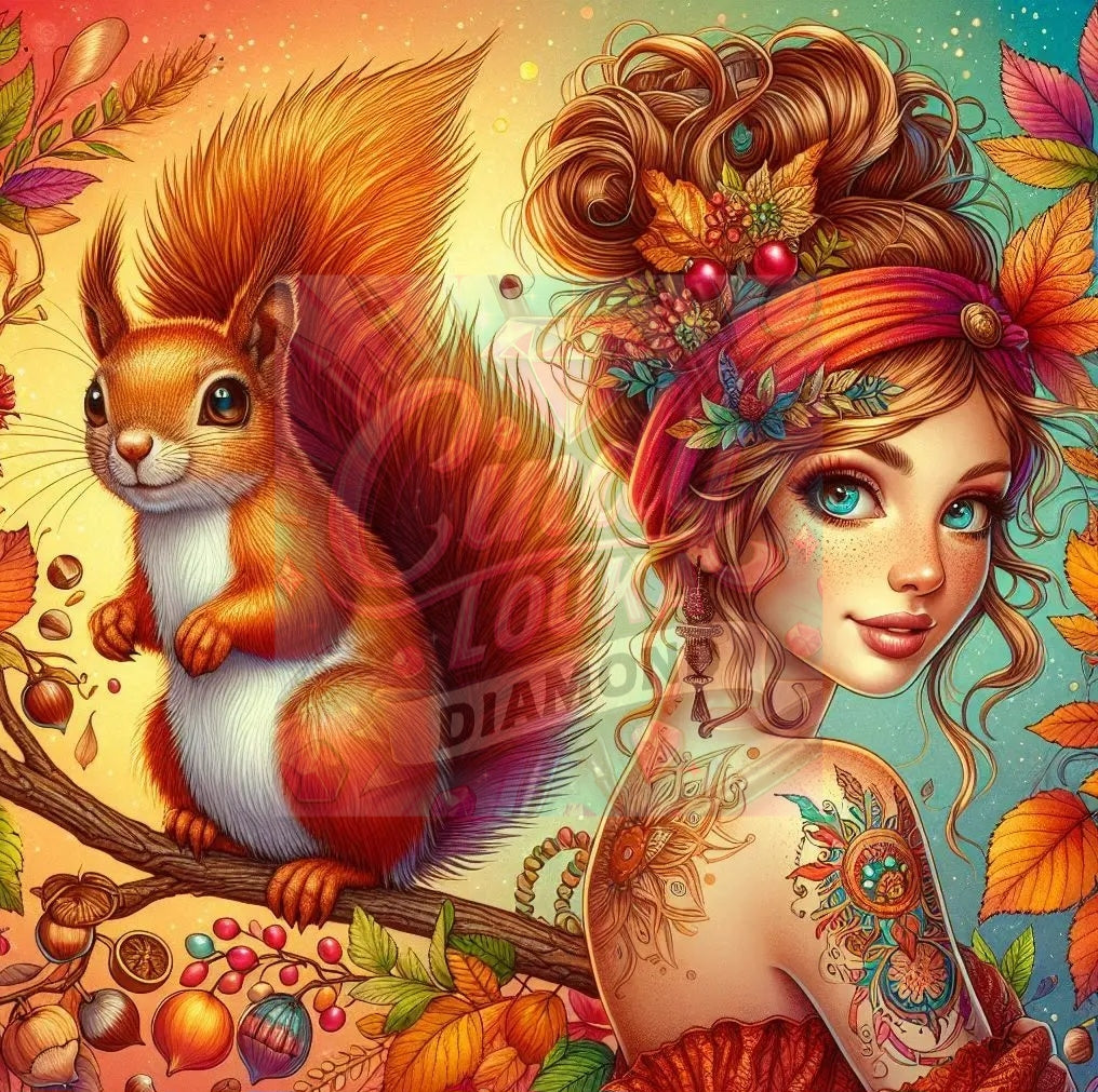 Couleurs d Équinoxe 70x70 cm