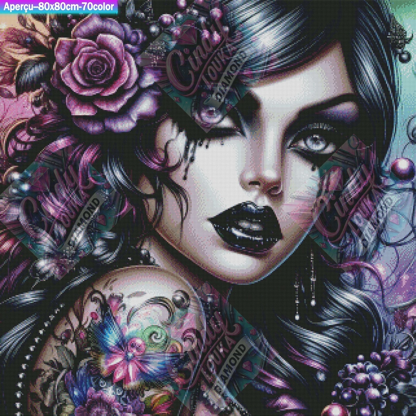 Tattoo d’Éternité 80x80 cm