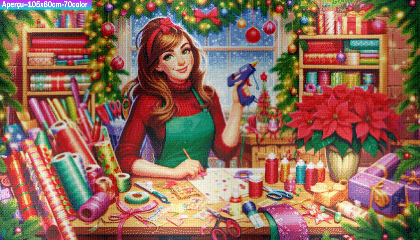 L Atelier Magique de Noël 60x106 cm