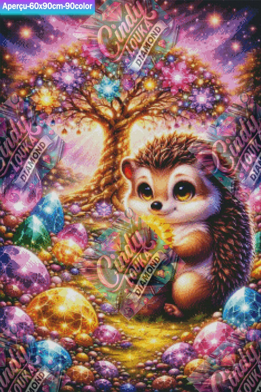 Le Gardien du Tournesol Magique 60x90 cm