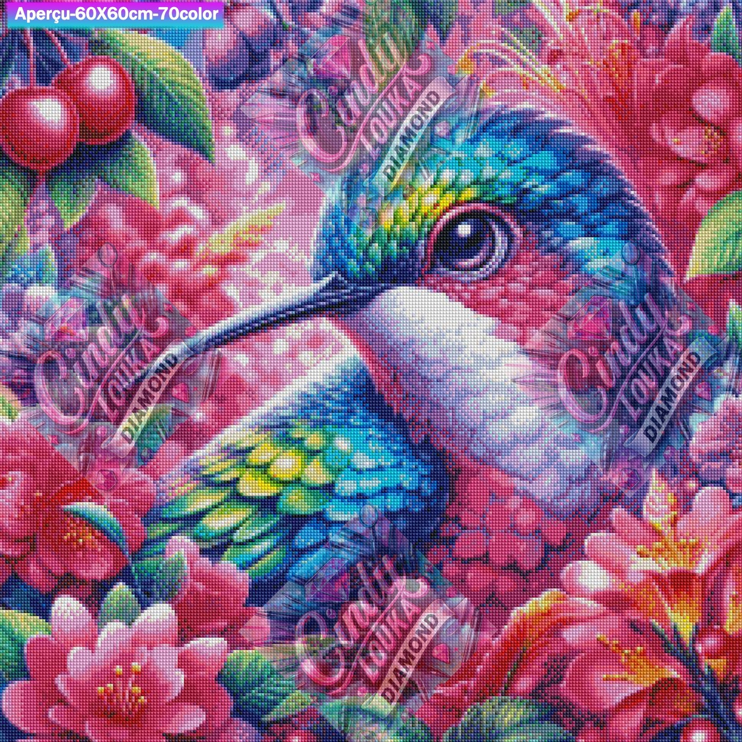 Colibri Mystique 60x60 cm
