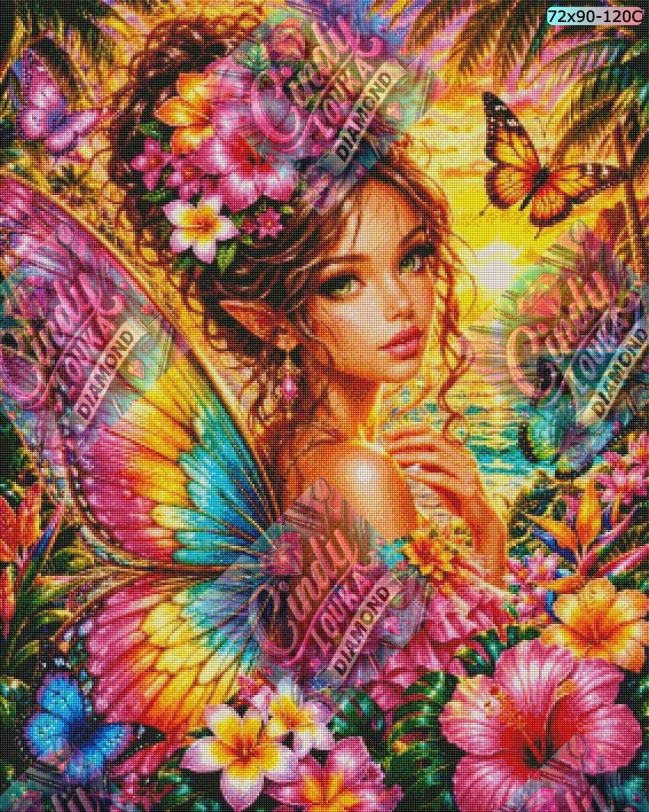 Beauté Elfique 72x90 cm