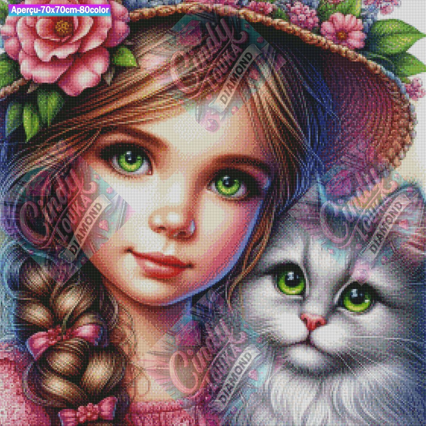 Compagnons de Douceur 70x70 cm