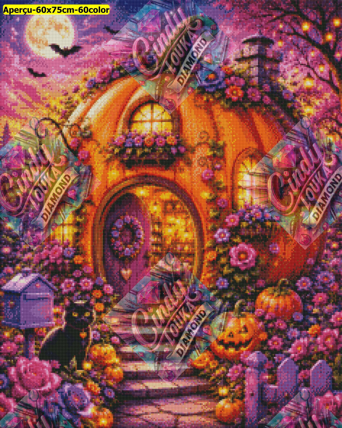 Le Cottage des Mystères 60x75 cm