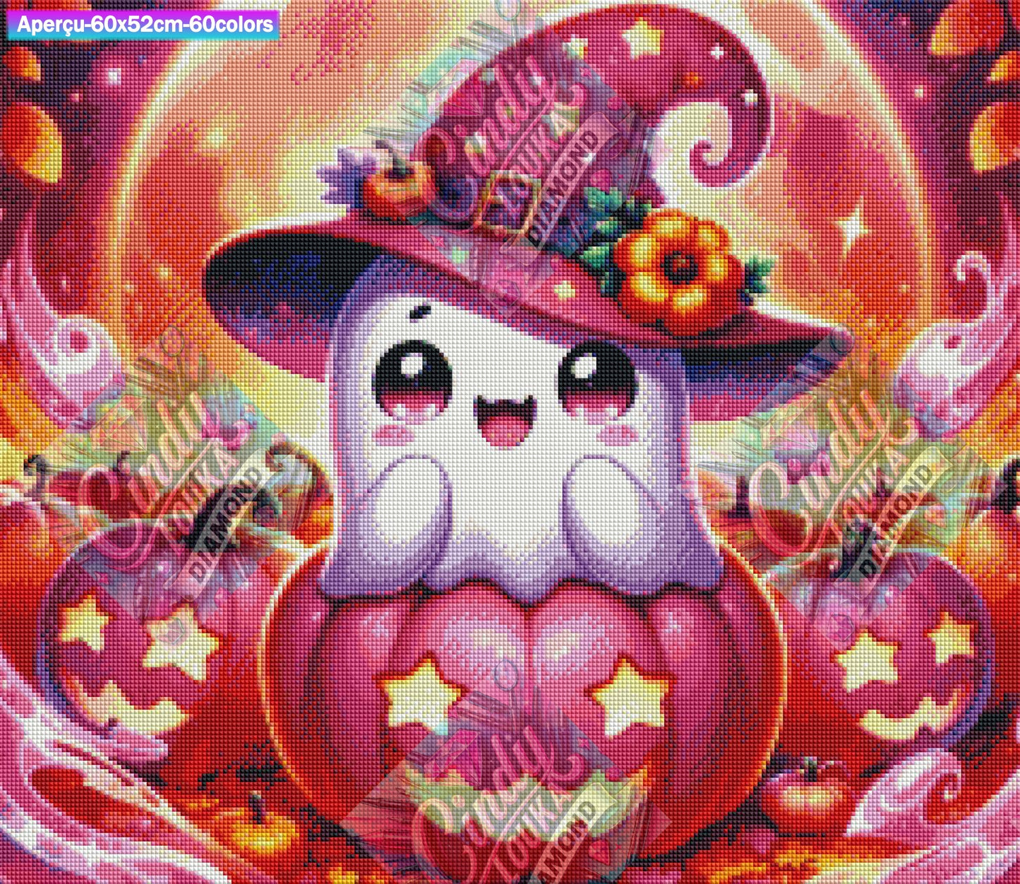 Boo Tifull Halloween 60x52 cm