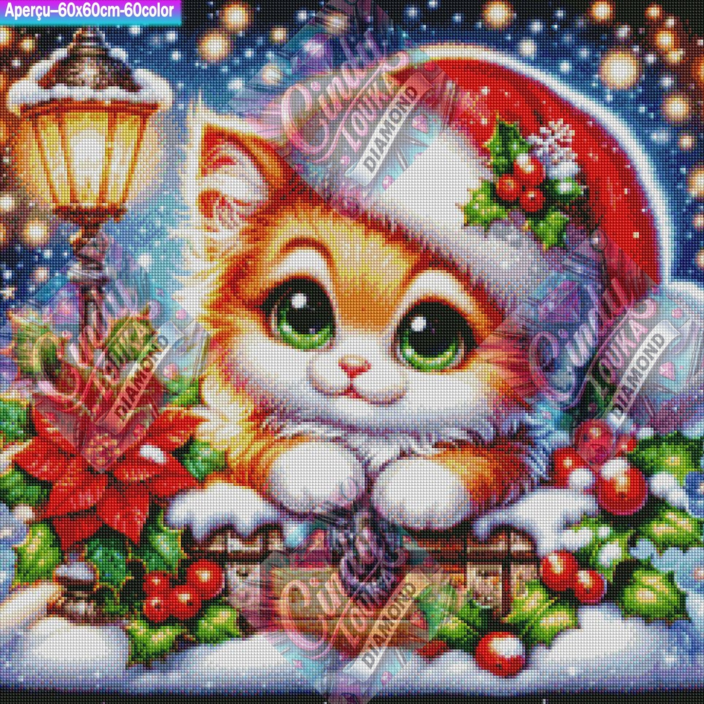 Le Veilleur Des Flocons 60x60 cm