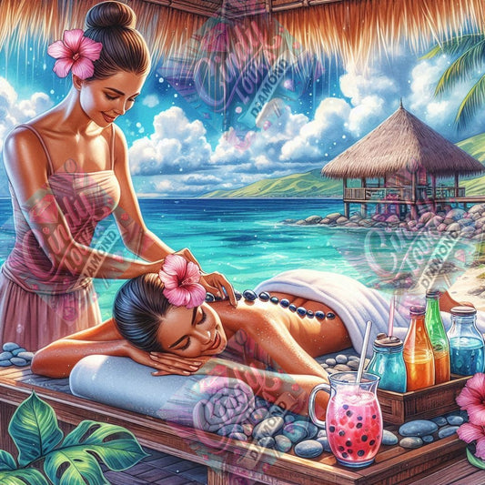 Bien-Être Exotique 70x70 cm