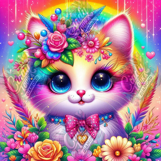 Cœur de Chaton 60x60 cm