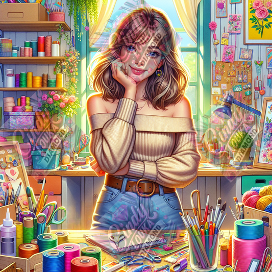 Inspiration Créative 70x70 cm