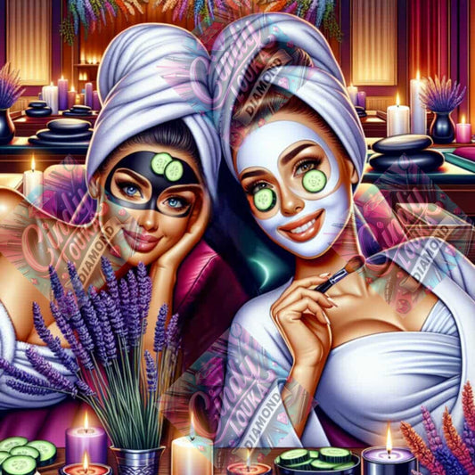 Spa et Chill 60x60 cm