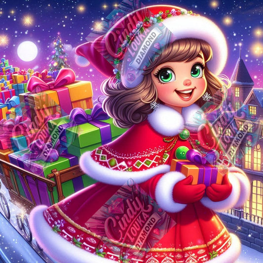 En Avant les Cadeaux !!! 60x60 cm