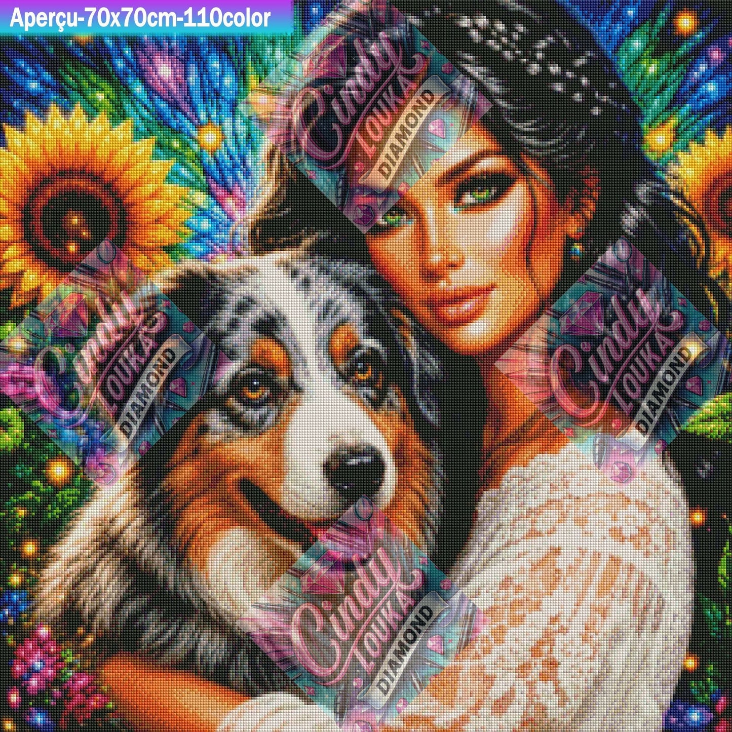 Passion Bohème 70x70 cm