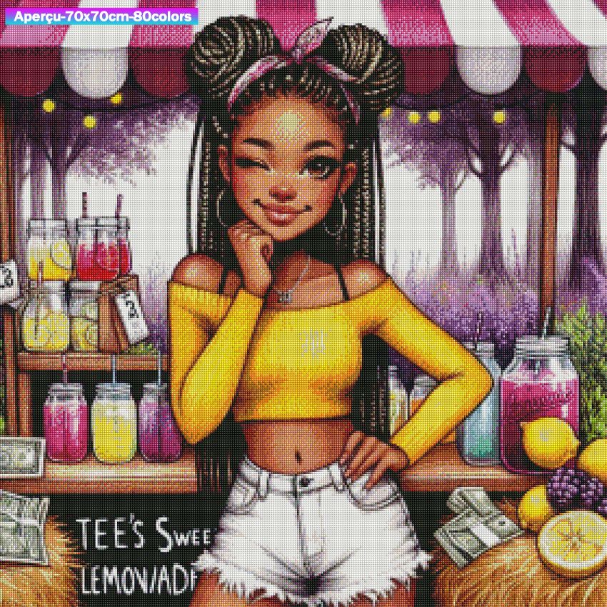 Limonade Look et Love 70x70 cm