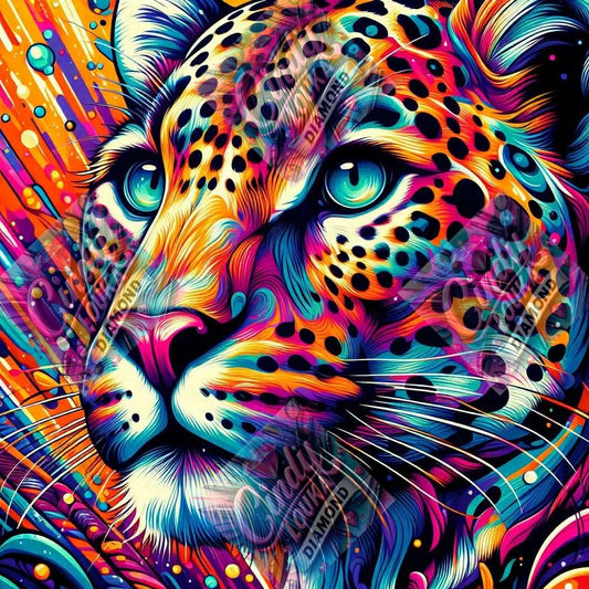 Roi de la Savane 70x70  cm