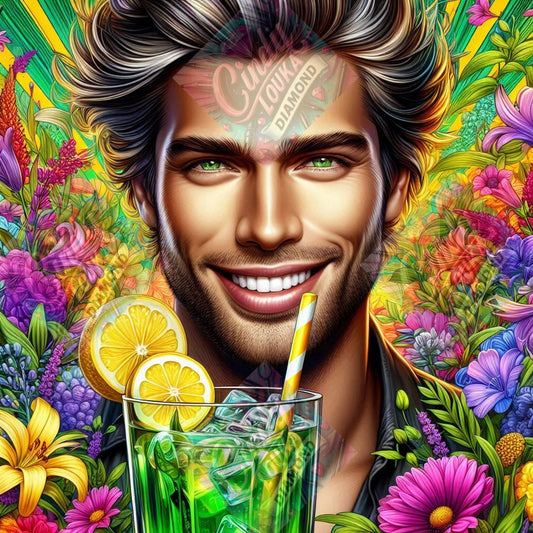 Beau Gosse Attitude 70x70 cm