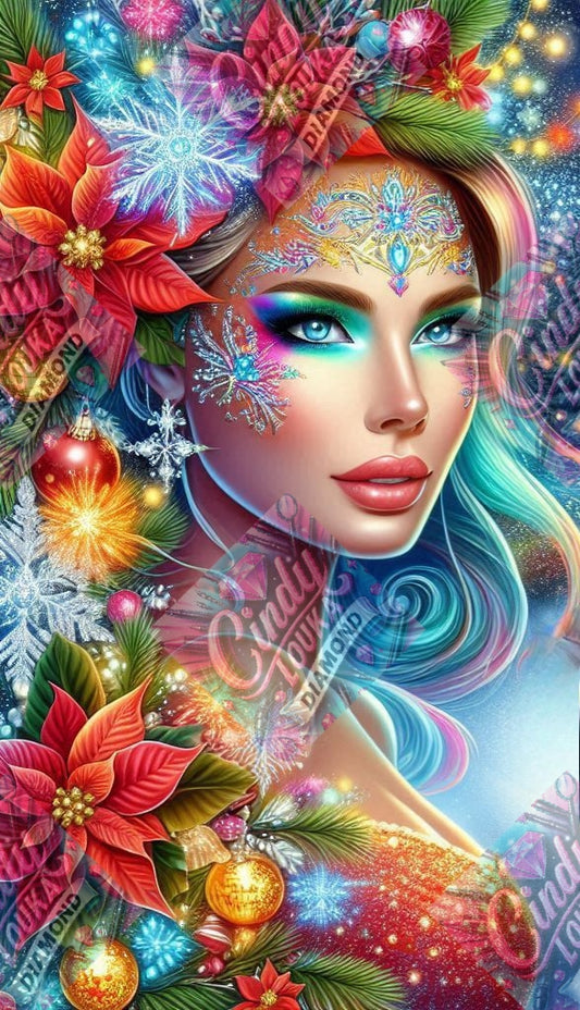 La Belle Aux Flocons De Cristal 60x105 cm