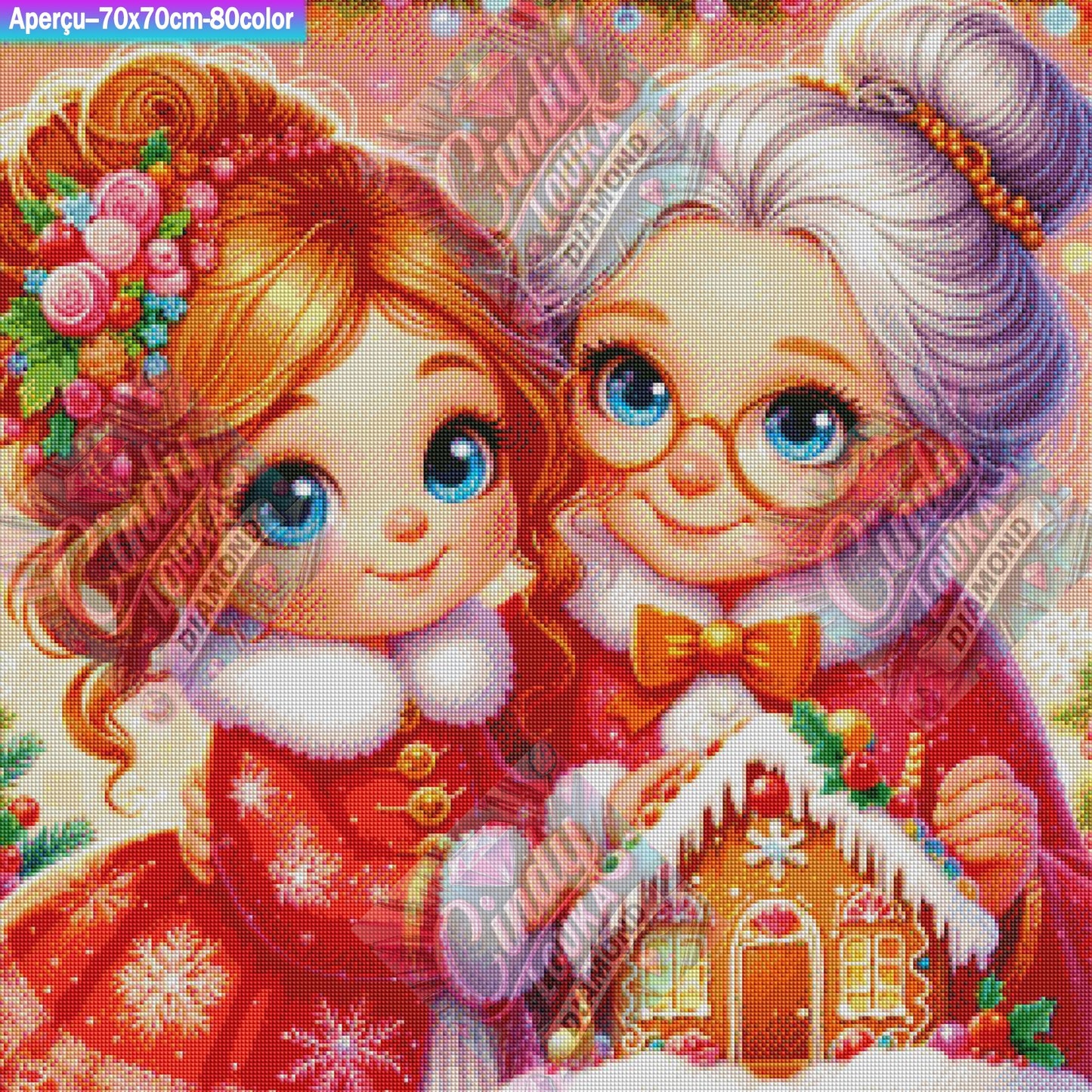 Petits Instants Grands Souvenirs 70x70 cm