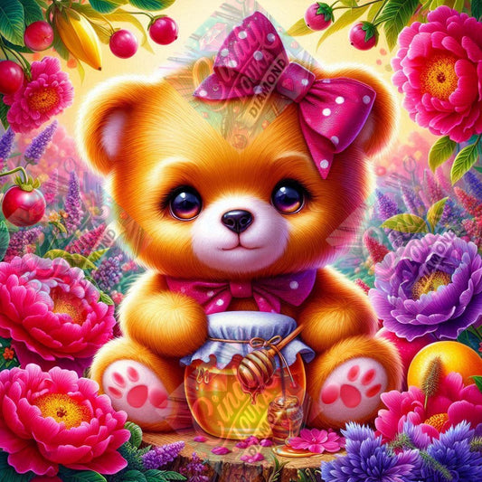 Le Rêve Sucré d'un Ourson 60X60 cm