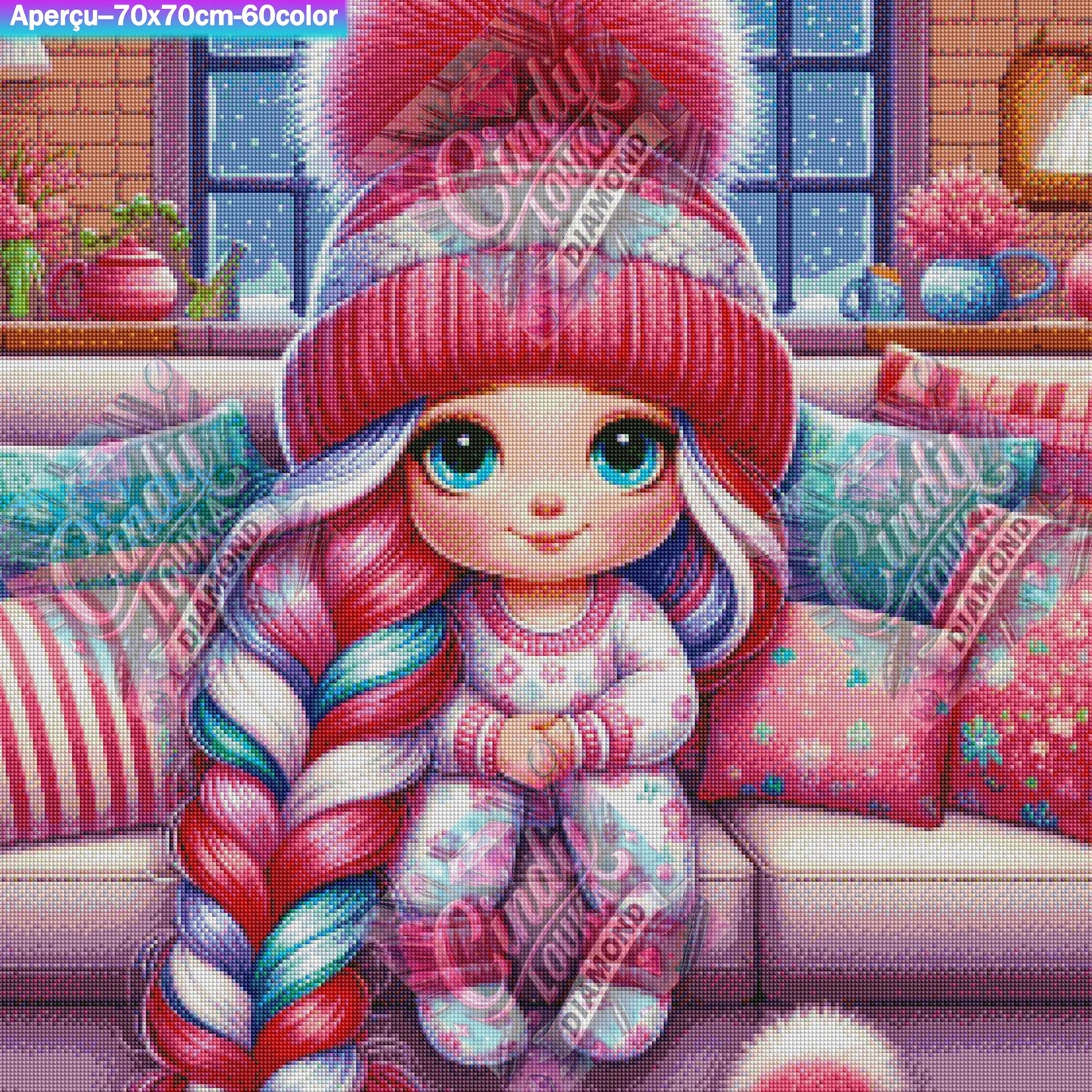 Soirée Cocooning 70x70 cm