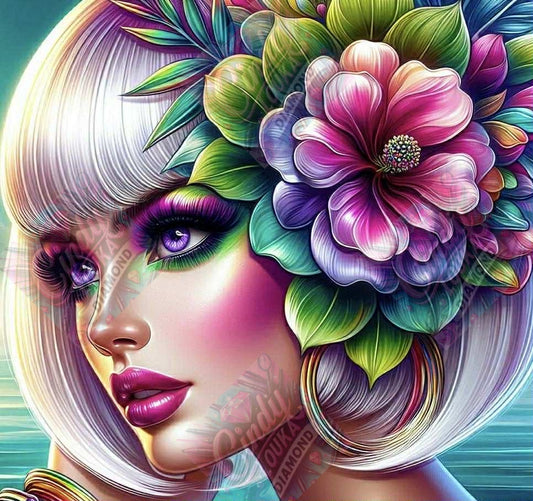 La Déesse Aux Yeux de Velours 70x70 cm