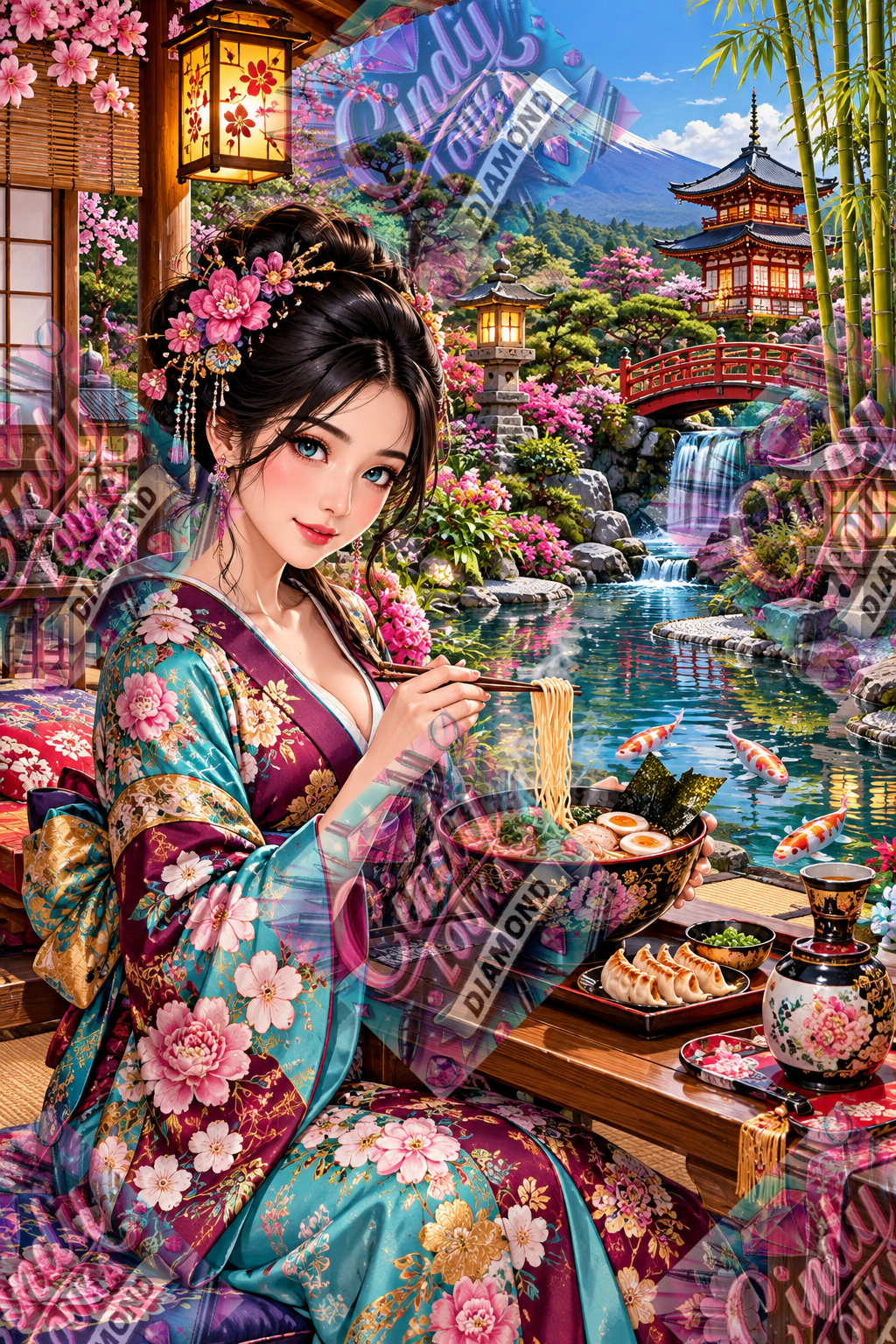 Douceur Japonaise 60x90 cm