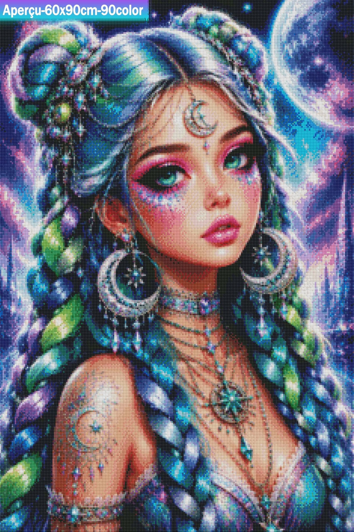 Princesse des Étoiles 60x90 cm