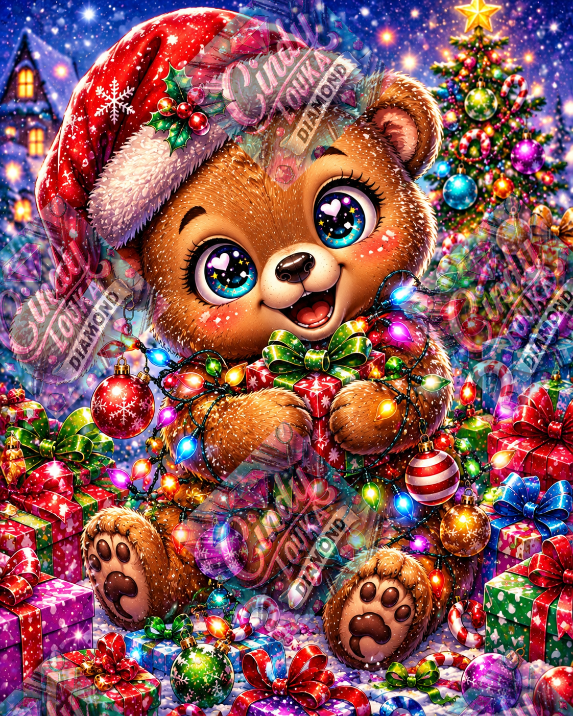 Le Petit Roi de Noël 60x80 cm