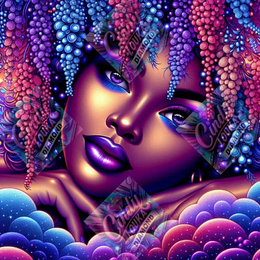 Regard Mystique 70x70 cm