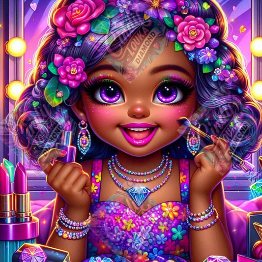 Petite Star Glamour Féerique 80x80 cm