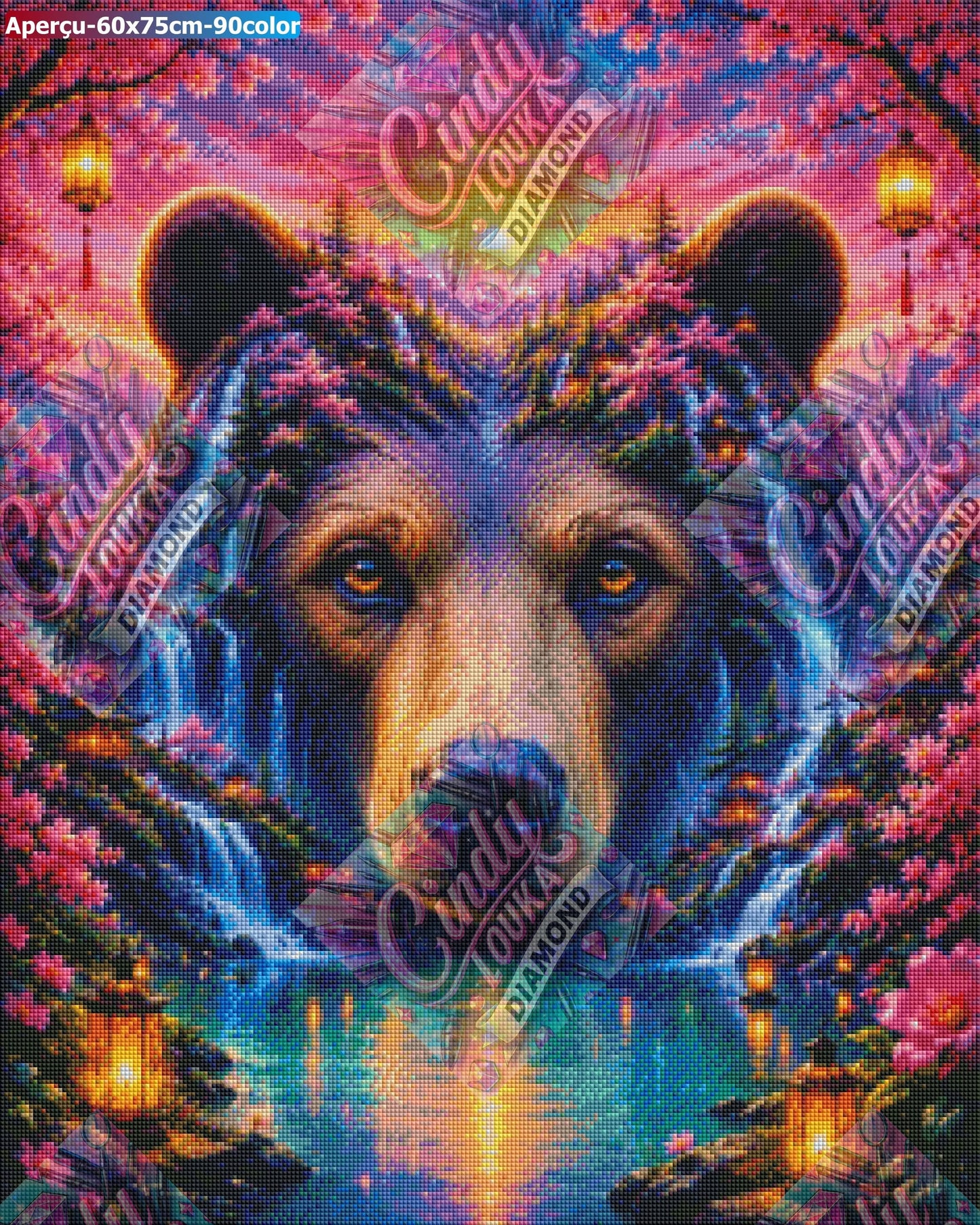 L'Esprit du Grand Ours 60x75 cm