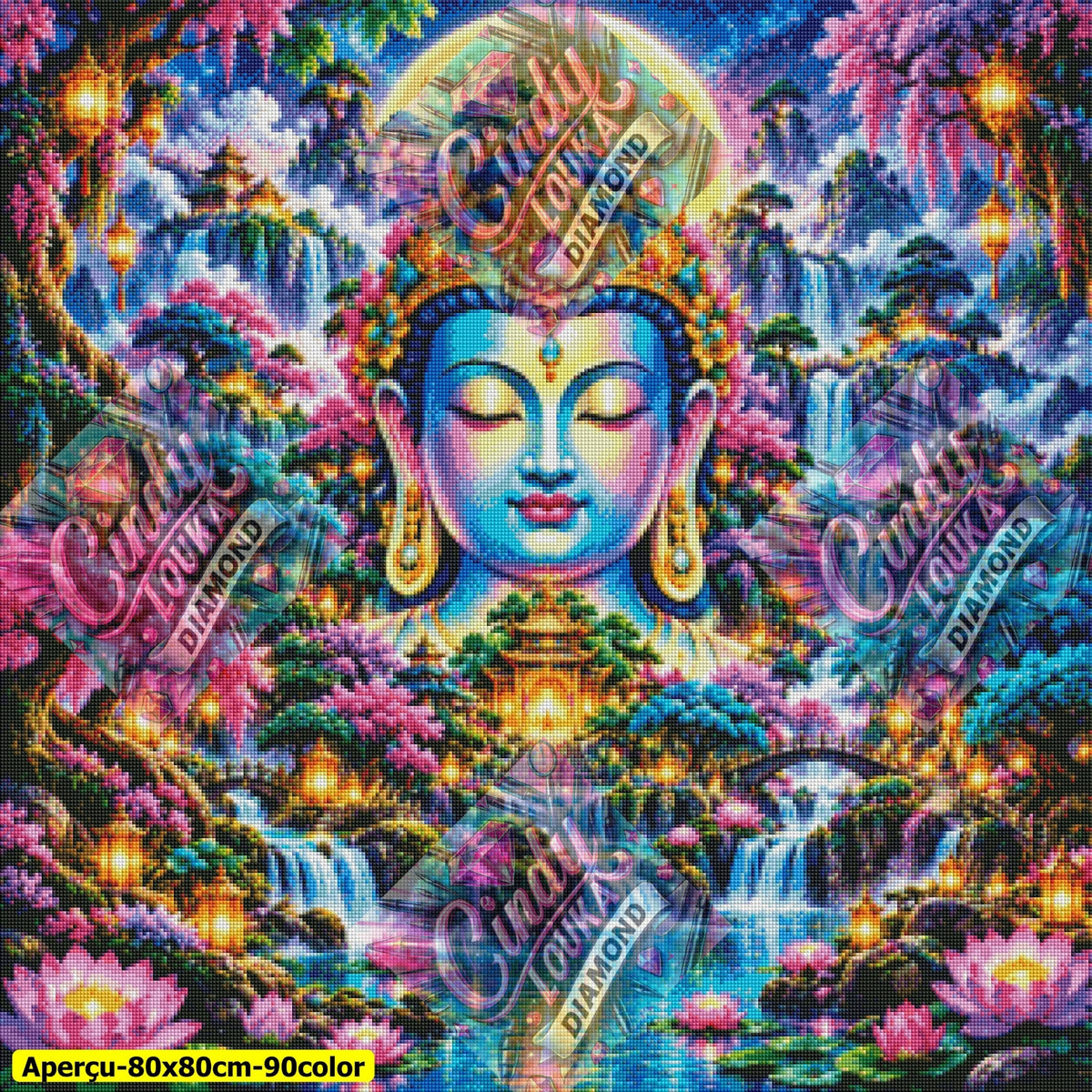 La Porte des Rêves Infinis 80x80 cm
