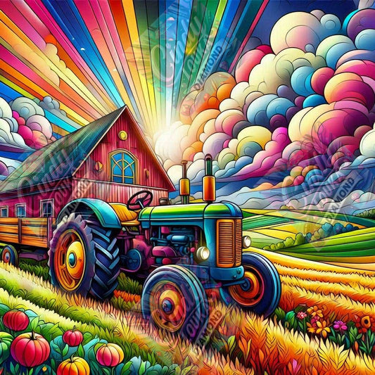 Champ de Lumière 70x70 cm