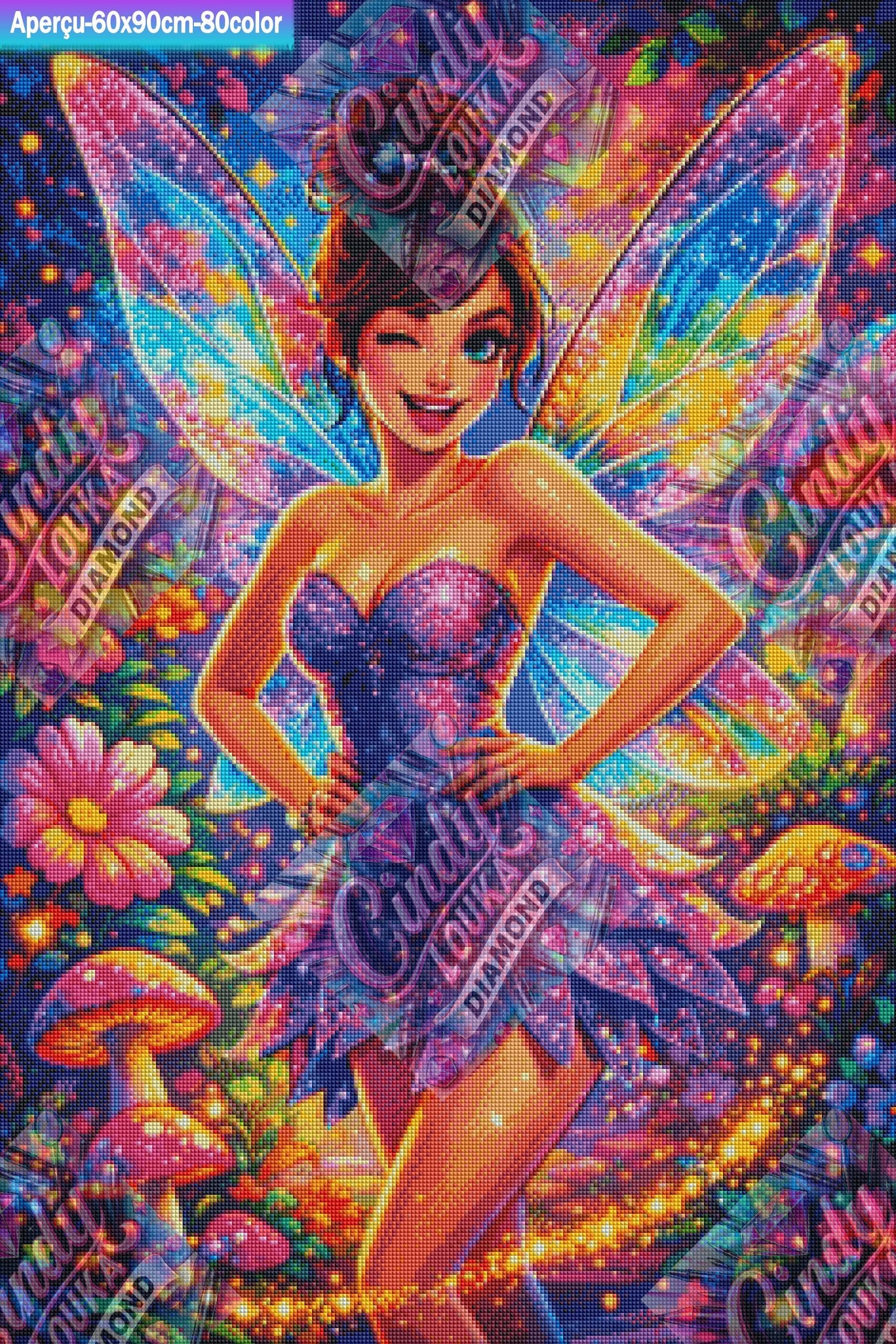 Sortilège en Folie 60x90 cm