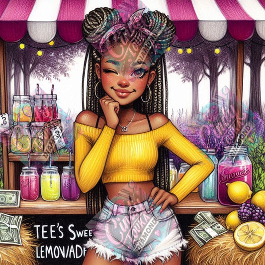 Limonade Look et Love 70x70 cm