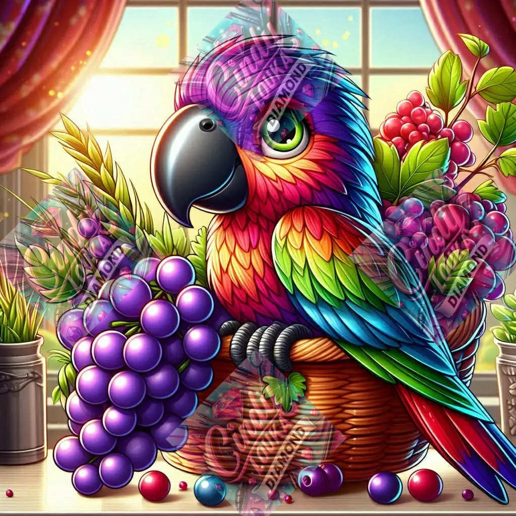 Plumage Exotique 50x50 cm