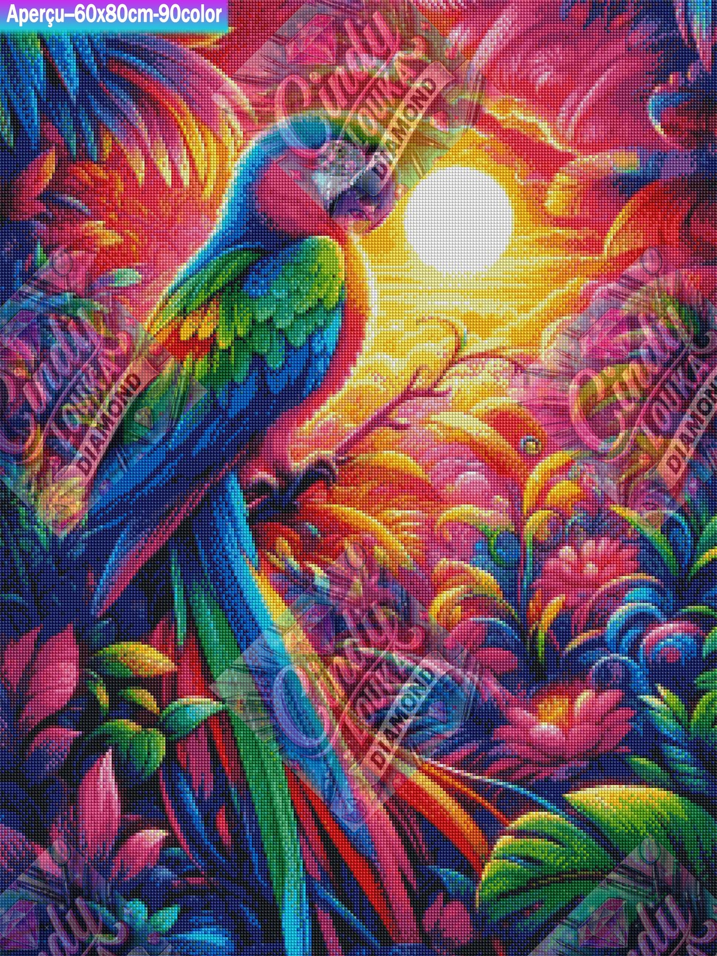 Les Ailes du Paradis Cachés 60x80 cm