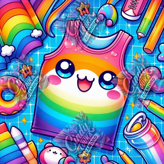 Debardipop Arc-En-Ciel 50x50cm