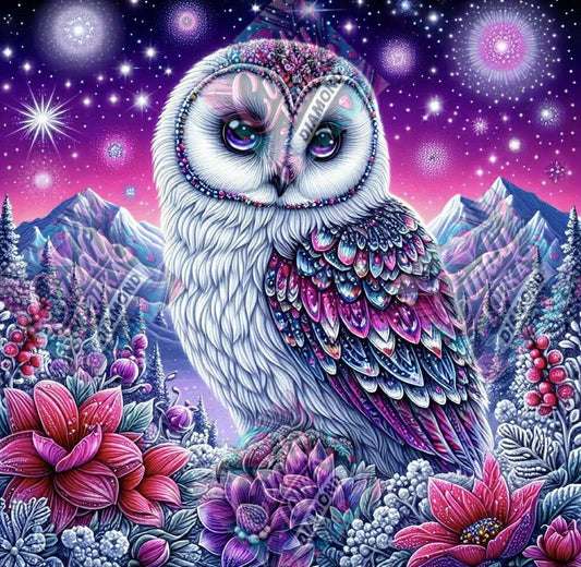 La Gardienne des Étoiles 60x60 cm