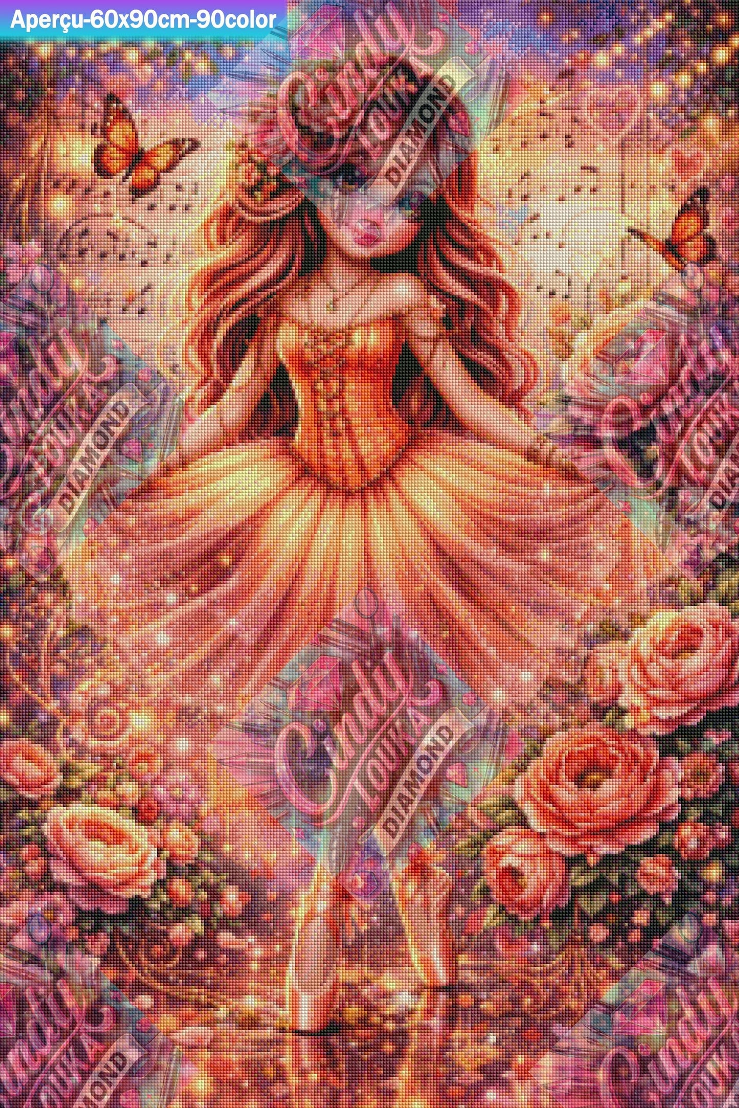 Mélodie Enchantée 60x90 cm